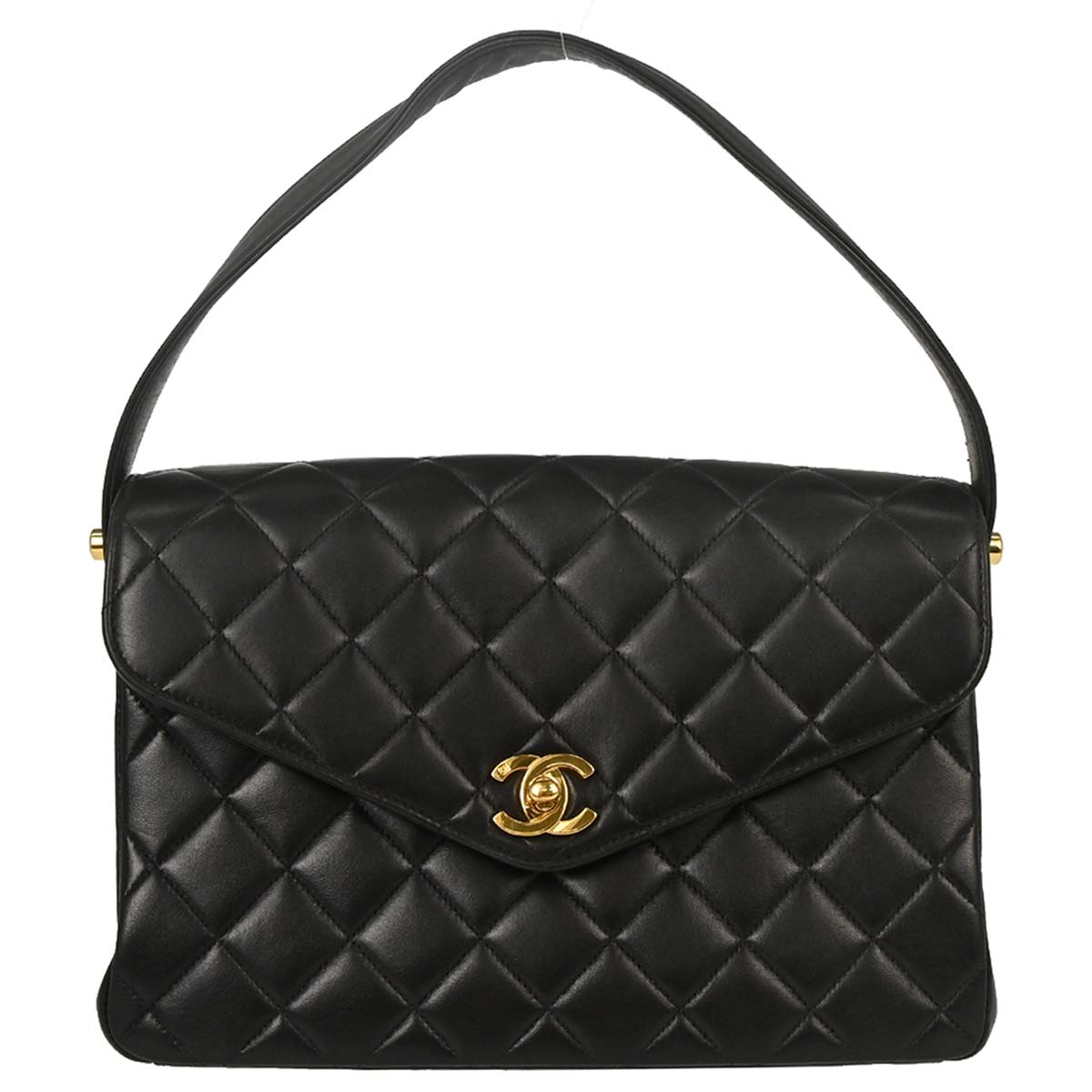 Chanel Black Lambskin Handbag
