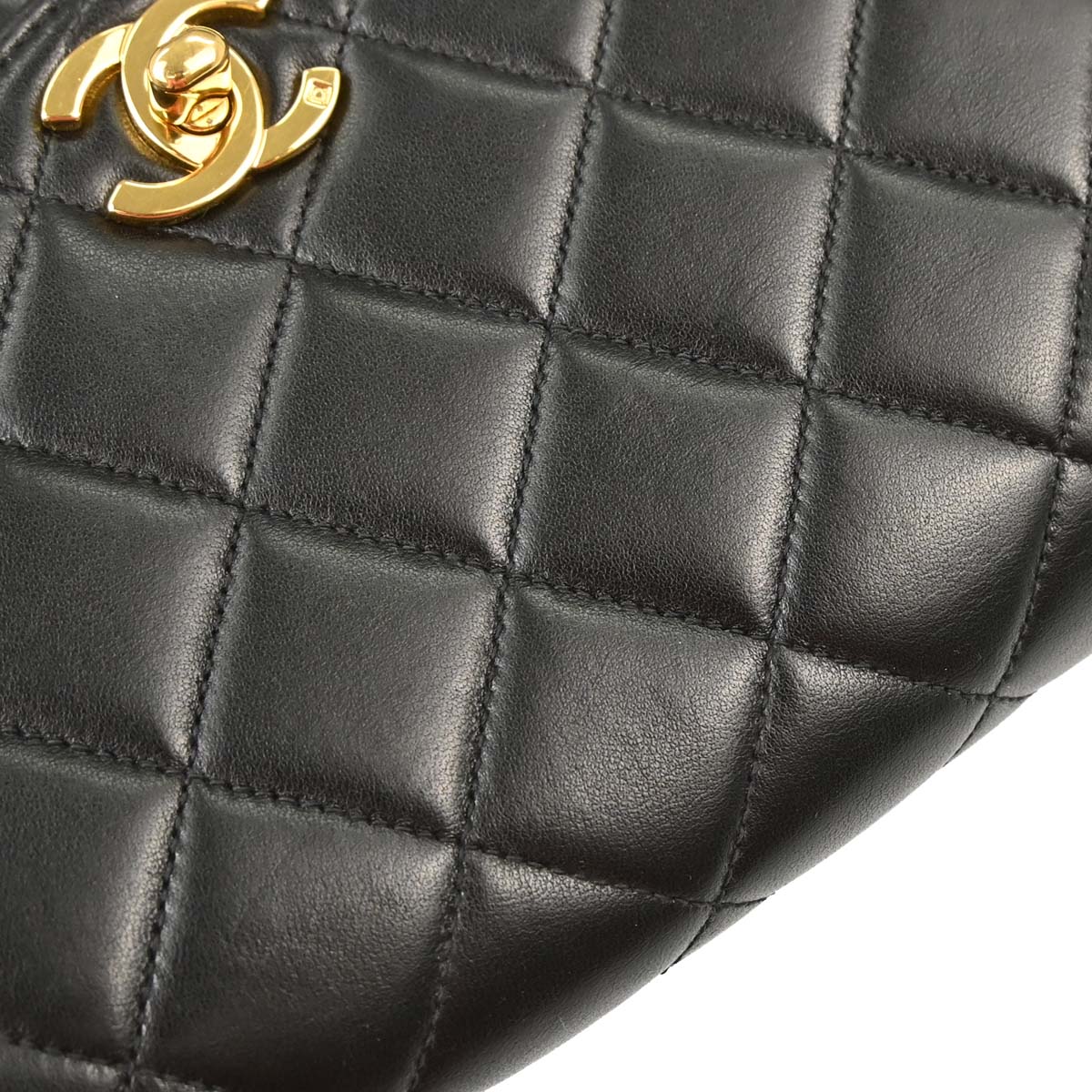 Chanel Black Lambskin Handbag