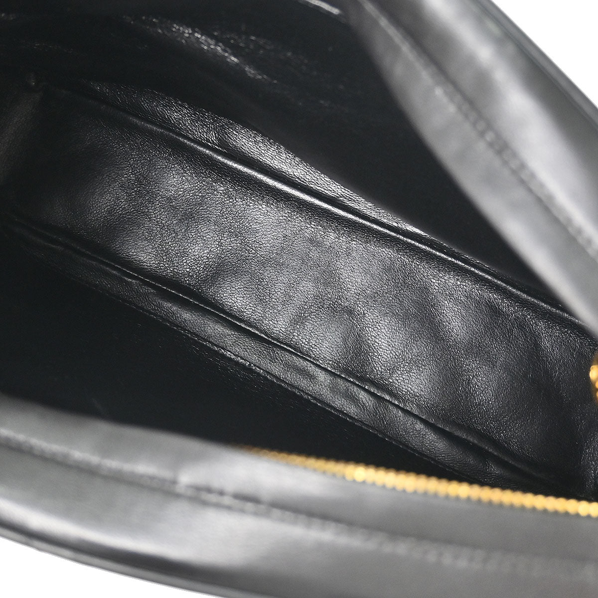 Chanel 1994-1996 Black Lambskin Camera Bag Large