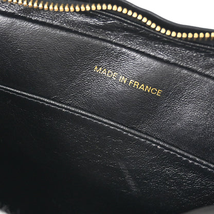 Chanel 1994-1996 Black Lambskin Camera Bag Large