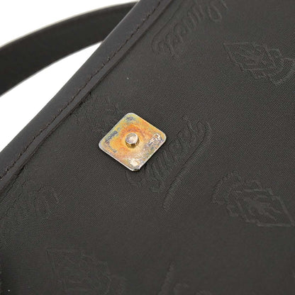 Gucci Dark Brown Leather Guccissima GG Shoulder Bag