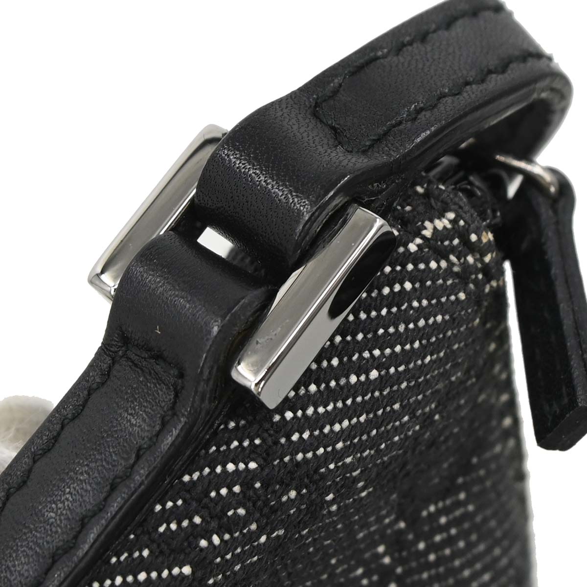Gucci Black Canvas GG Handbag