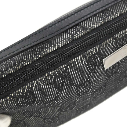 Gucci Black Canvas GG Handbag