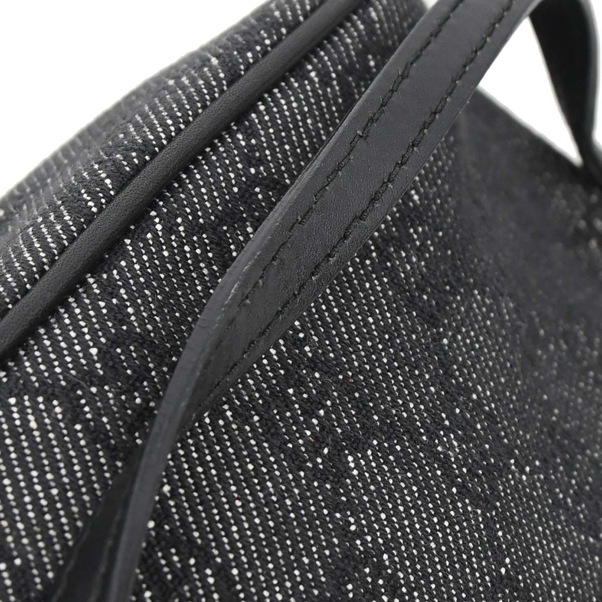 Gucci Black Canvas GG Handbag