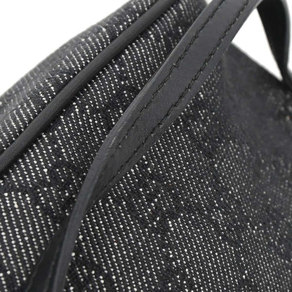 Gucci Black Canvas GG Handbag