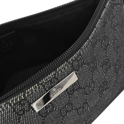 Gucci Black Canvas GG Handbag