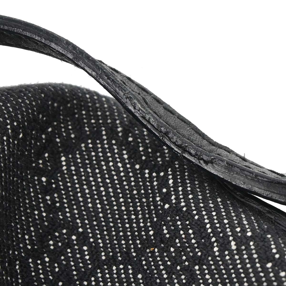 Gucci Black Canvas GG Handbag