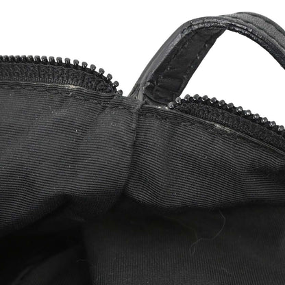 Gucci Black Canvas GG Handbag