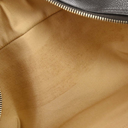 Chanel 2003-2004 Brown Caviar Skin Bowling Bag 37