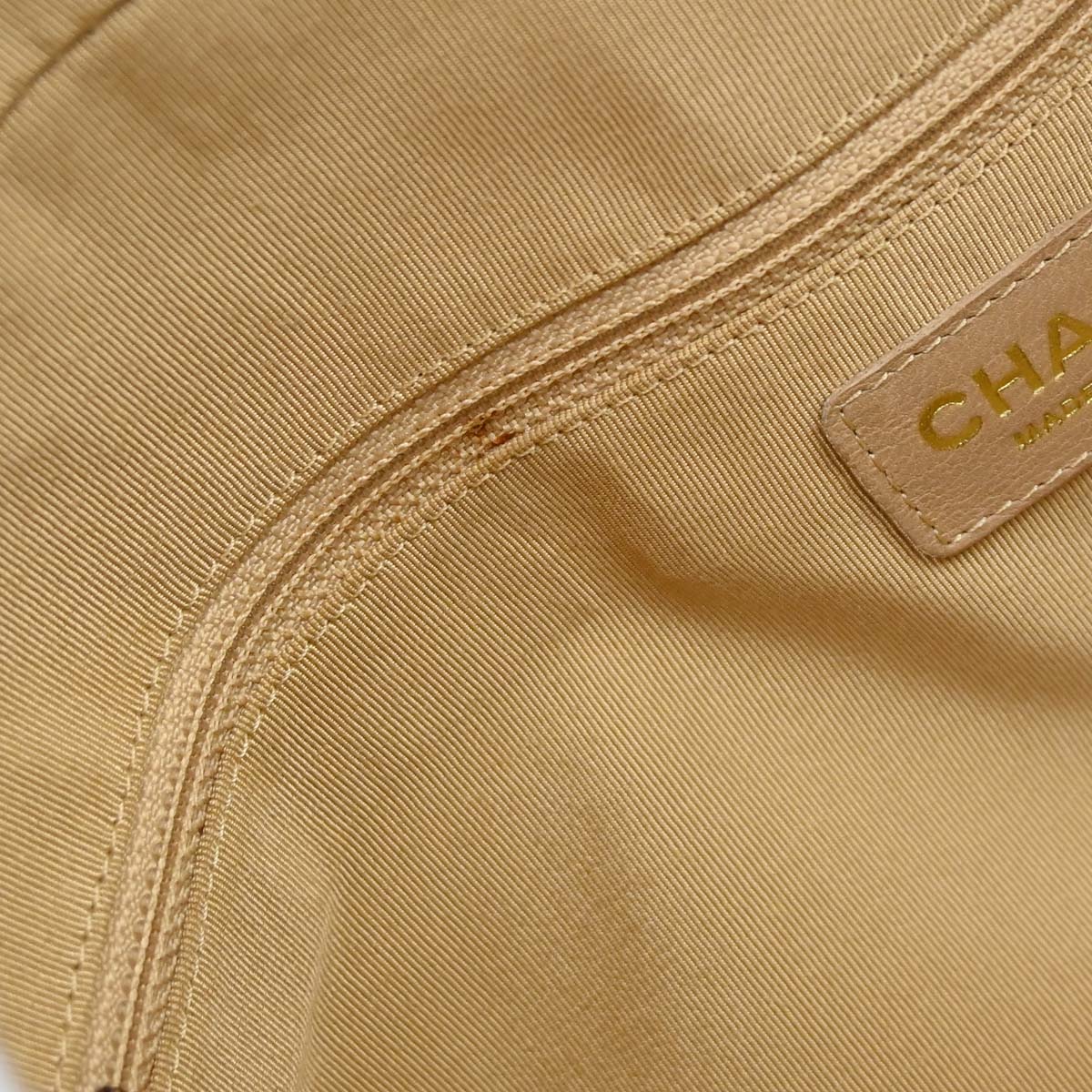 Chanel 2003-2004 Brown Caviar Skin Bowling Bag 37