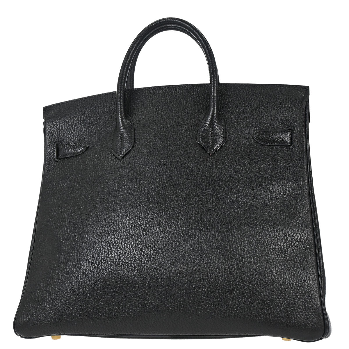 Hermes Black Ardennes Haut a Courroies 32 Handbag