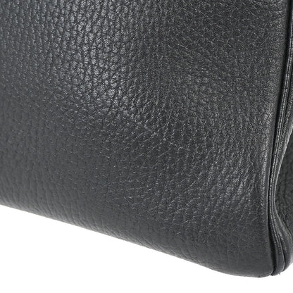 Hermes Black Ardennes Haut a Courroies 32 Handbag