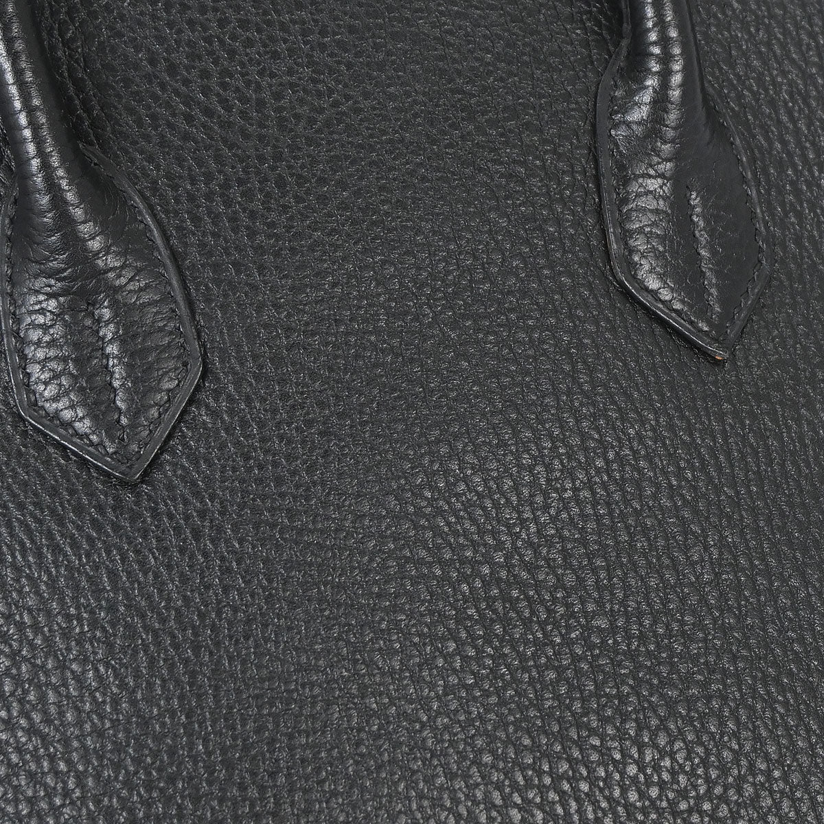 Hermes Black Ardennes Haut a Courroies 32 Handbag