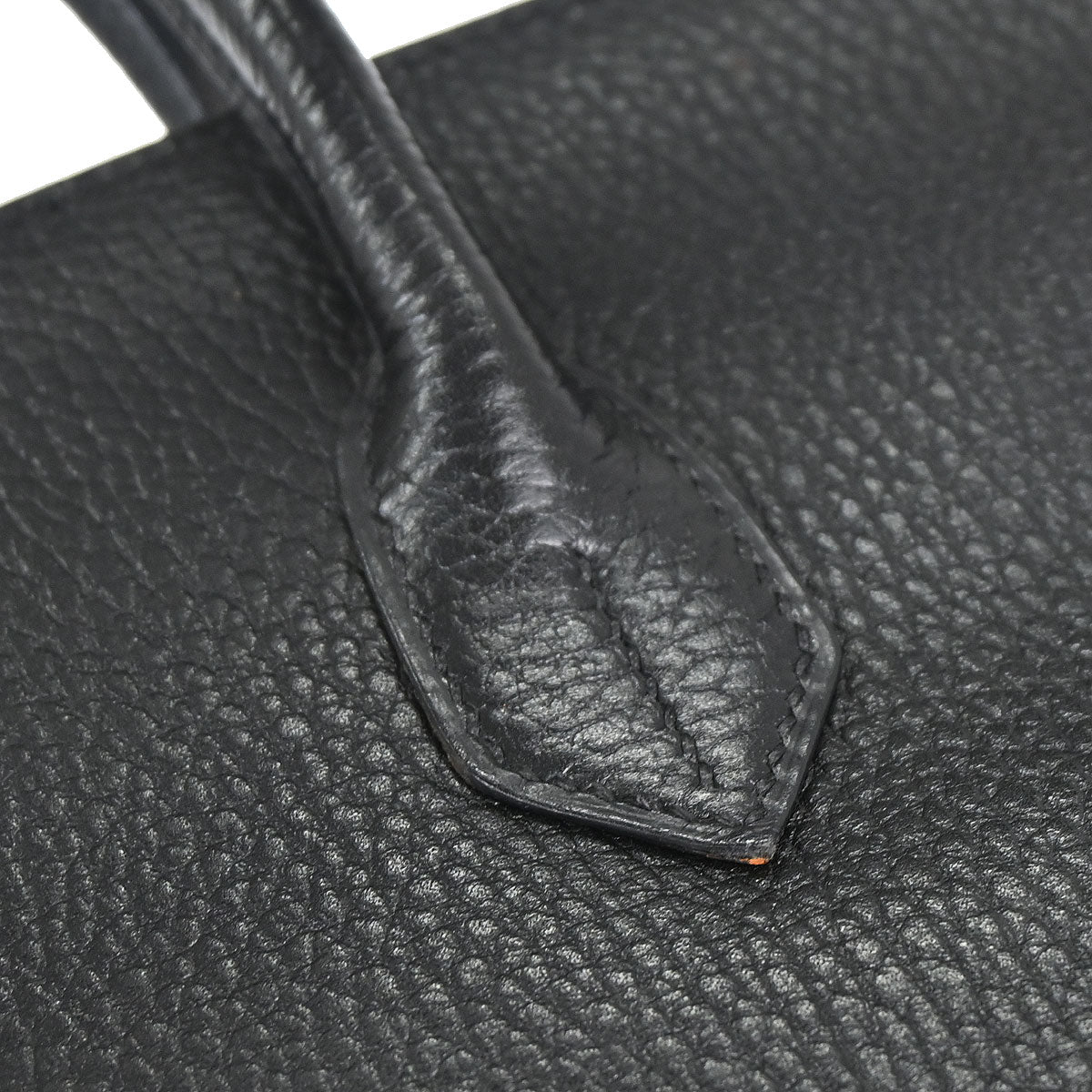 Hermes Black Ardennes Haut a Courroies 32 Handbag