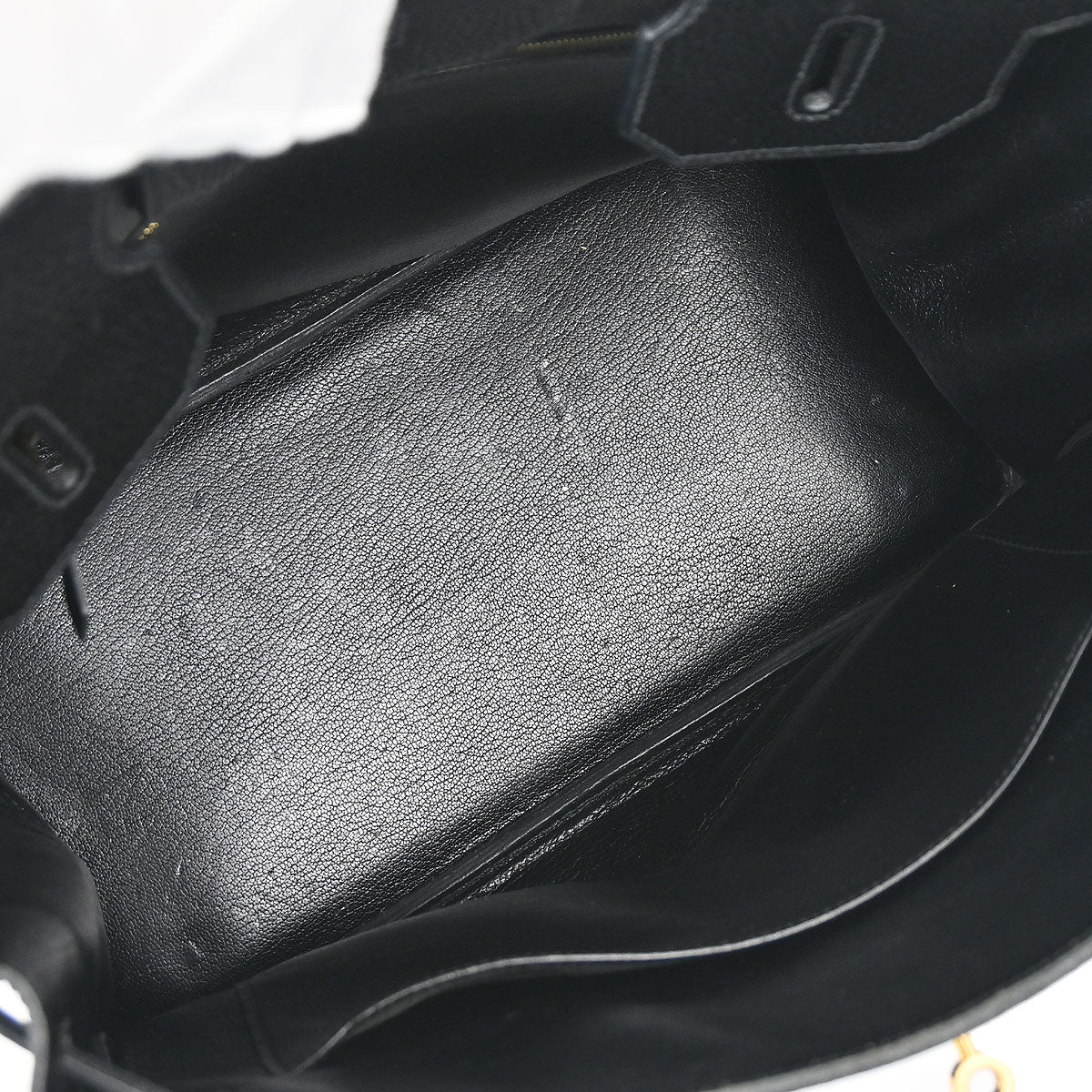 Hermes Black Ardennes Haut a Courroies 32 Handbag