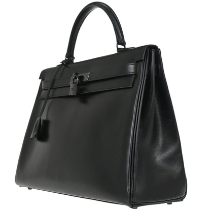Hermes 2010 JPG So Black Kelly 35 Handbag