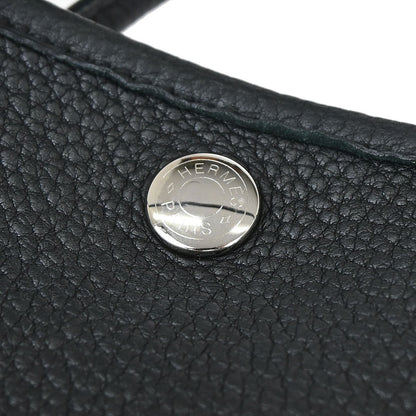 Hermes Black Negonda Garden Party 30 TPM Tote Bag
