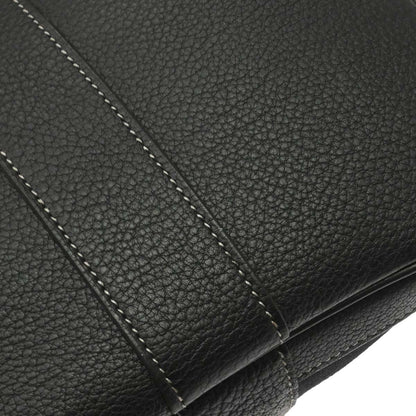 Hermes Black Toile Officier Negonda Garden Party 36 PM Tote Bag