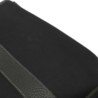 Hermes Black Toile Officier Negonda Garden Party 36 PM Tote Bag