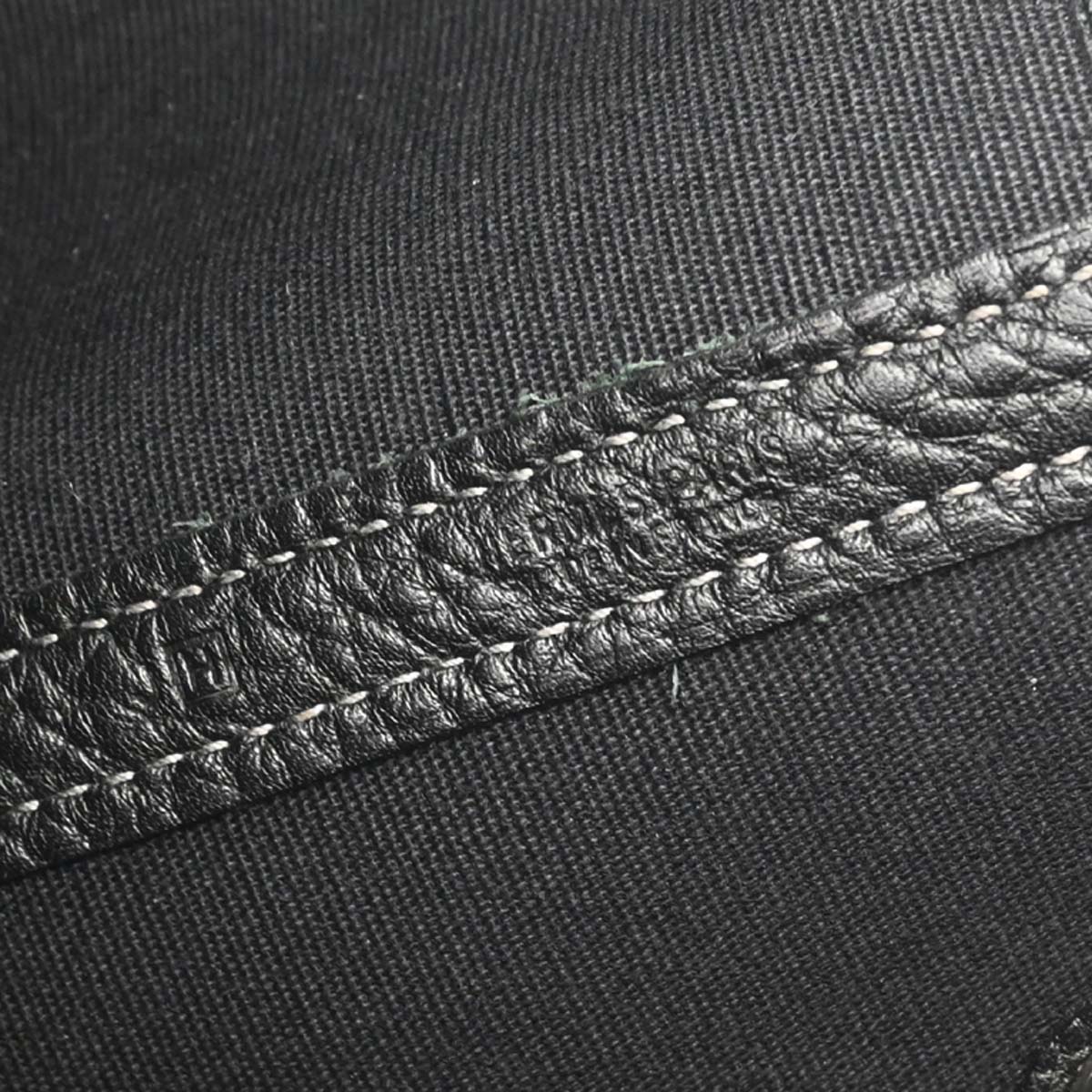 Hermes Black Toile Officier Negonda Garden Party 36 PM Tote Bag