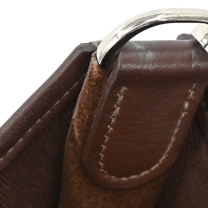 Hermes Havane Swift Toile Chevrons Evelyne 1 29 PM Shoulder Bag