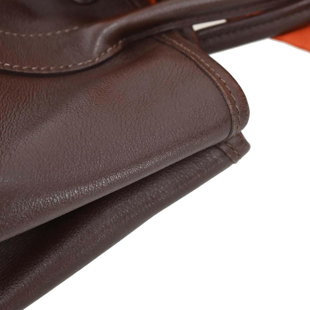 Hermes Havane Swift Garden Twilly TTPM Tote Handbag