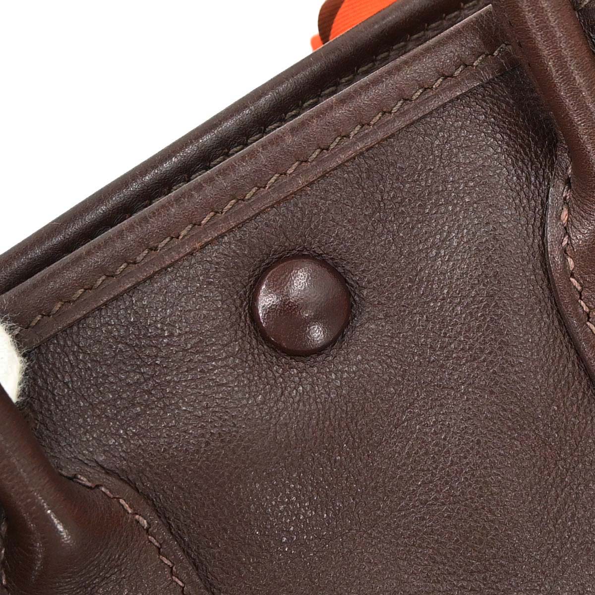 Hermes Havane Swift Garden Twilly TTPM Tote Handbag