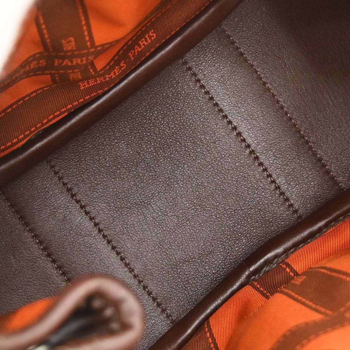 Hermes Havane Swift Garden Twilly TTPM Tote Handbag