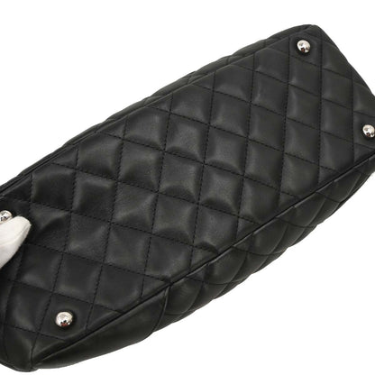 Chanel Black Calfskin Cambon Ligne Bowling Bag 27
