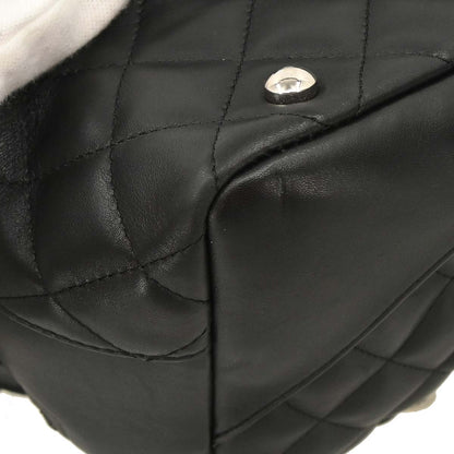 Chanel Black Calfskin Cambon Ligne Bowling Bag 27