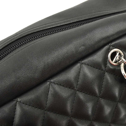 Chanel Black Calfskin Cambon Ligne Bowling Bag 27