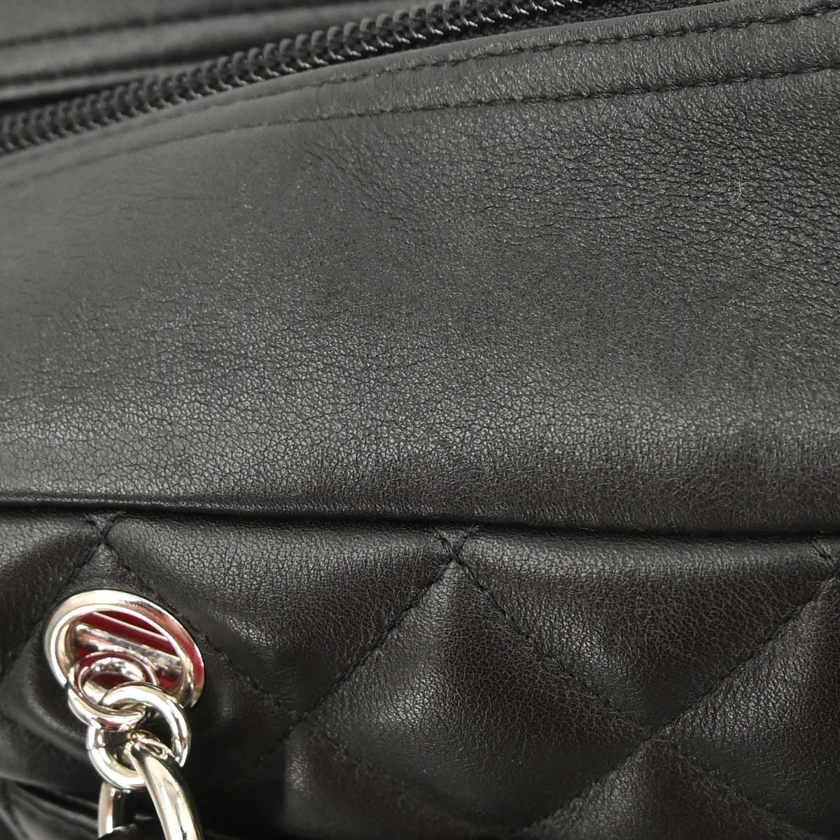 Chanel Black Calfskin Cambon Ligne Bowling Bag 27