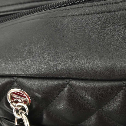Chanel Black Calfskin Cambon Ligne Bowling Bag 27