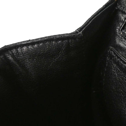 Chanel 2003-2004 Black Caviar Skin Kelly Top Handle Handbag