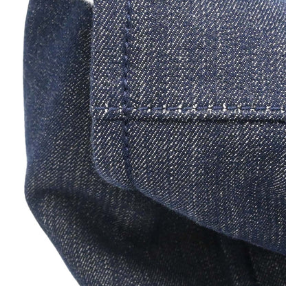 Chanel 2012-2013 Navy Denim Deauville 2way Shoulder Tote Handbag