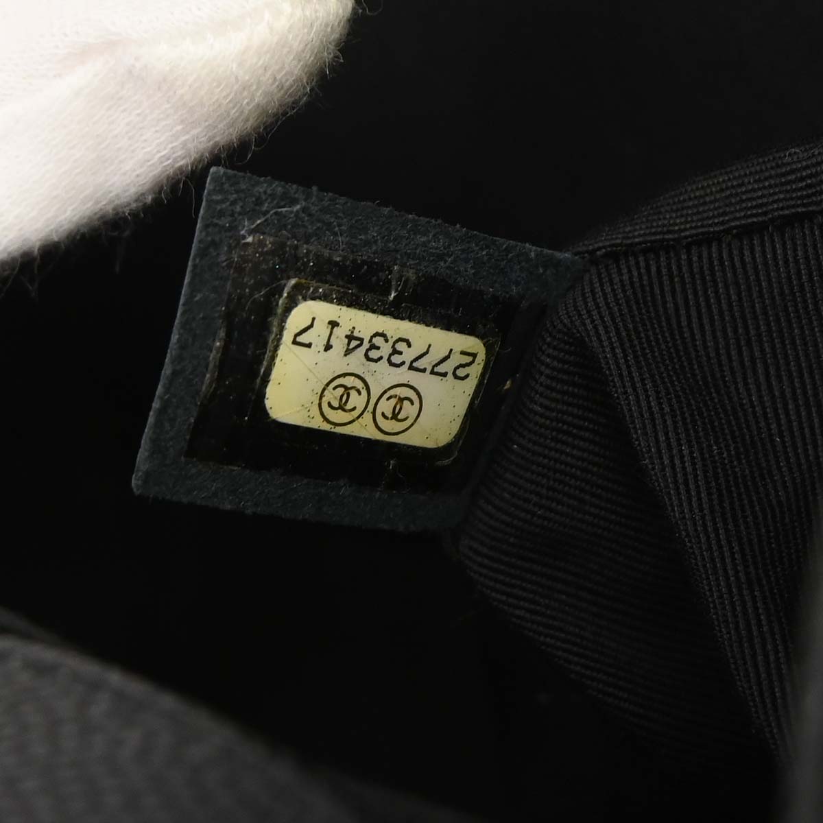 Boy Chanel Black Caviar Skin Medium Chain Shoulder Bag