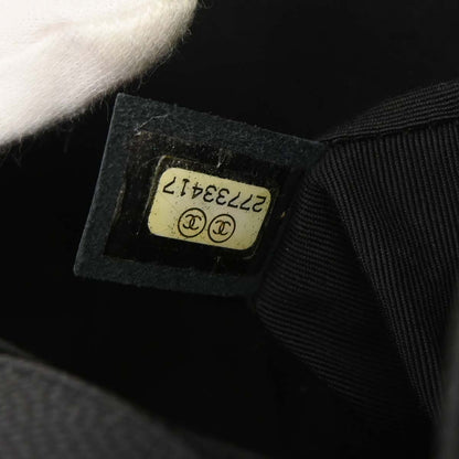 Boy Chanel Black Caviar Skin Medium Chain Shoulder Bag