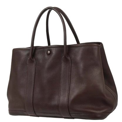 Hermes Havane Swift Garden Party 30 TPM Tote Handbag