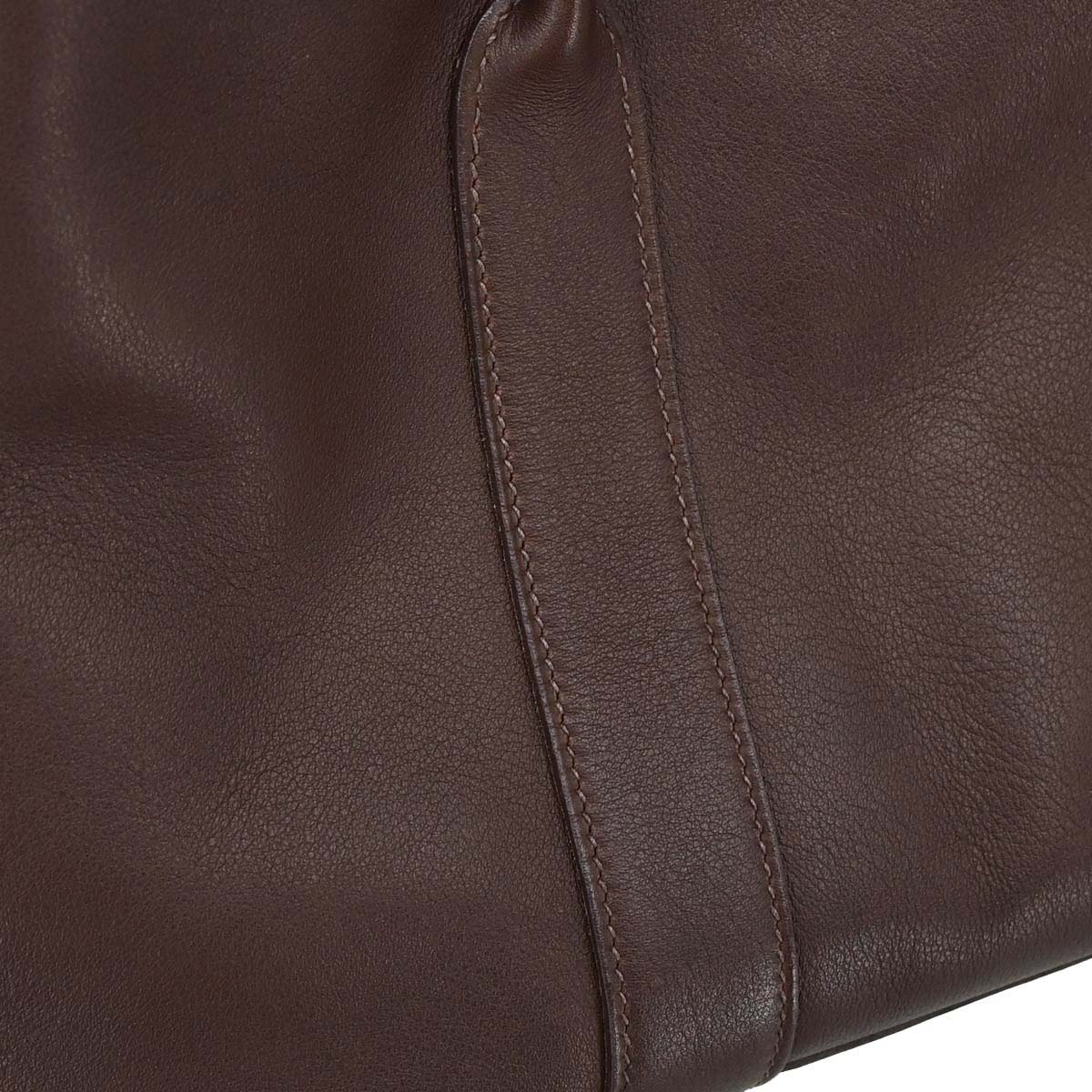 Hermes Havane Swift Garden Party 30 TPM Tote Handbag