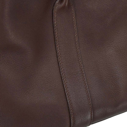 Hermes Havane Swift Garden Party 30 TPM Tote Handbag