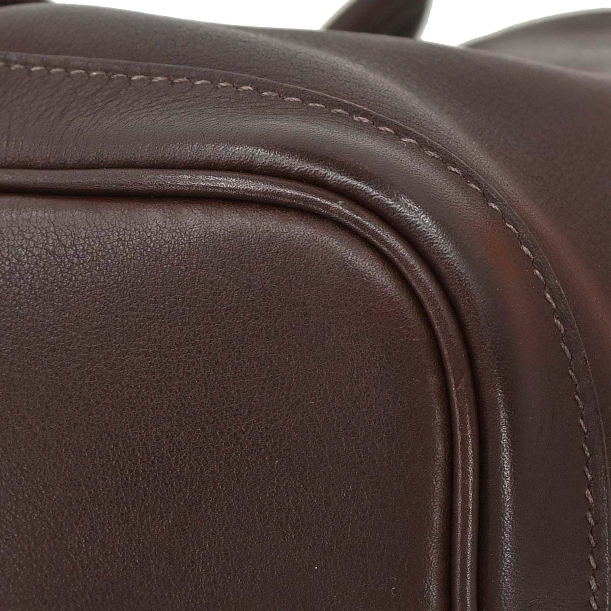 Hermes Havane Swift Garden Party 30 TPM Tote Handbag