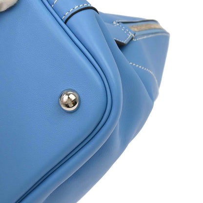 Hermes Blue Paradise Veau Sikkim Bolide Relax 35 Handbag