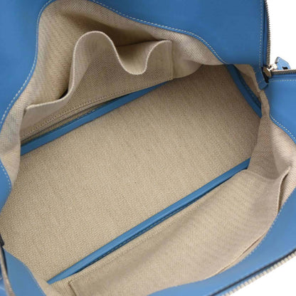 Hermes Blue Paradise Veau Sikkim Bolide Relax 35 Handbag