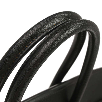 Hermes Black Chevre Coromandel Birkin 35 Handbag