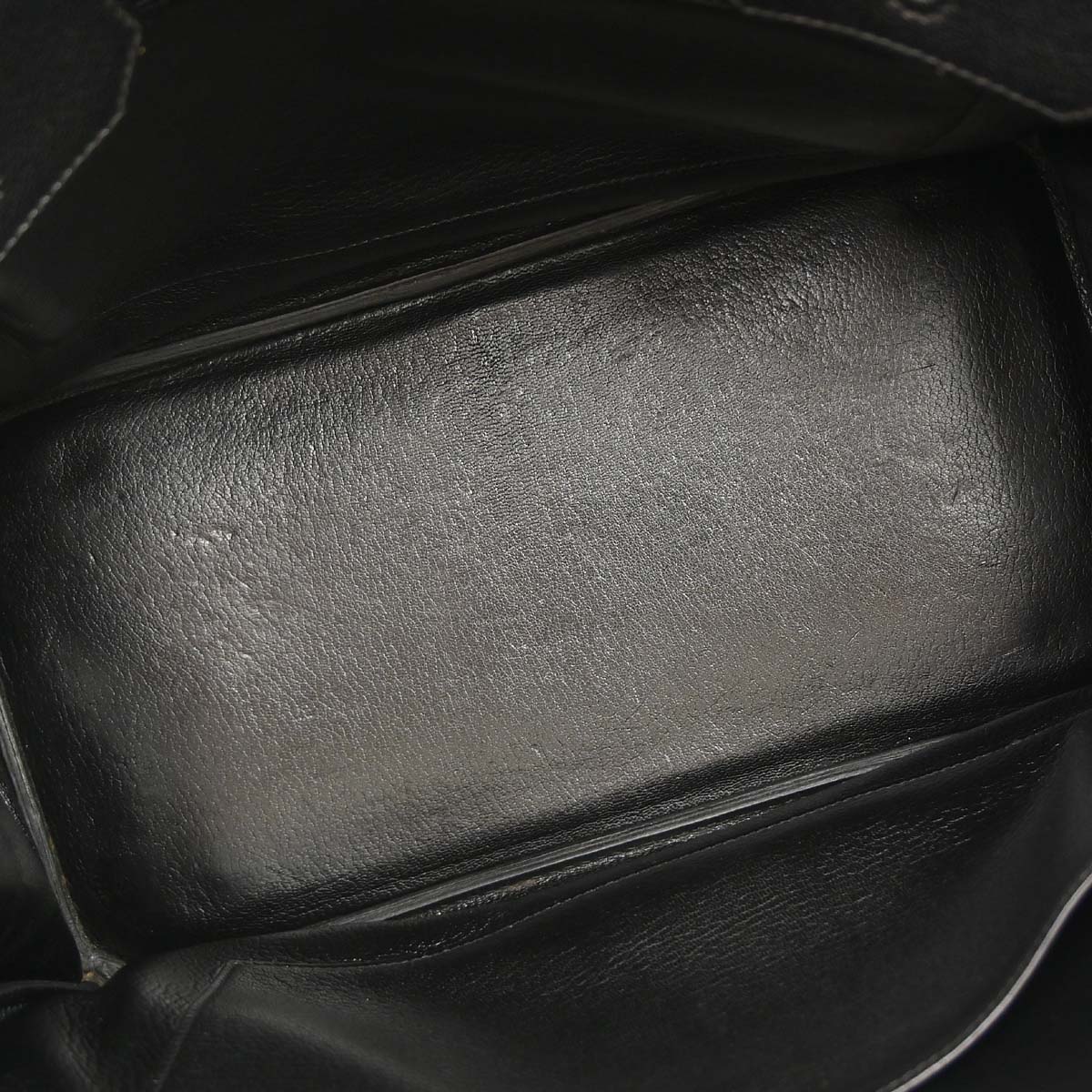 Hermes Black Chevre Coromandel Birkin 35 Handbag
