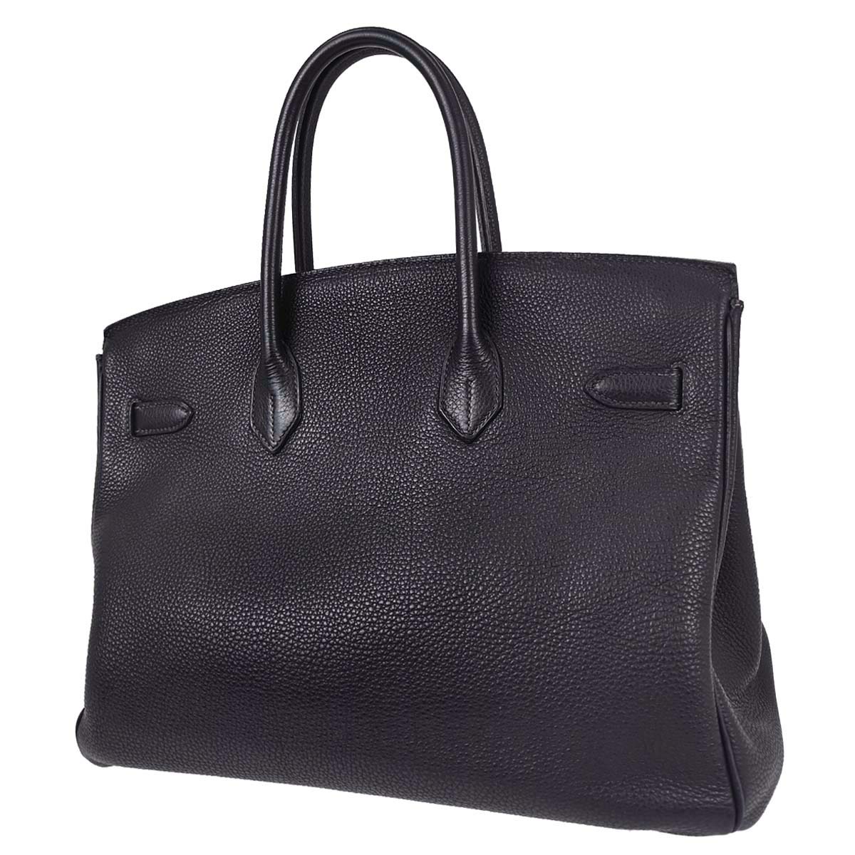 Hermes Blue Indigo Togo Birkin 35 Handbag