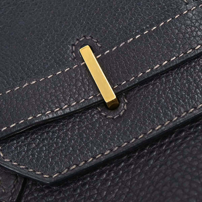 Hermes Blue Indigo Togo Birkin 35 Handbag