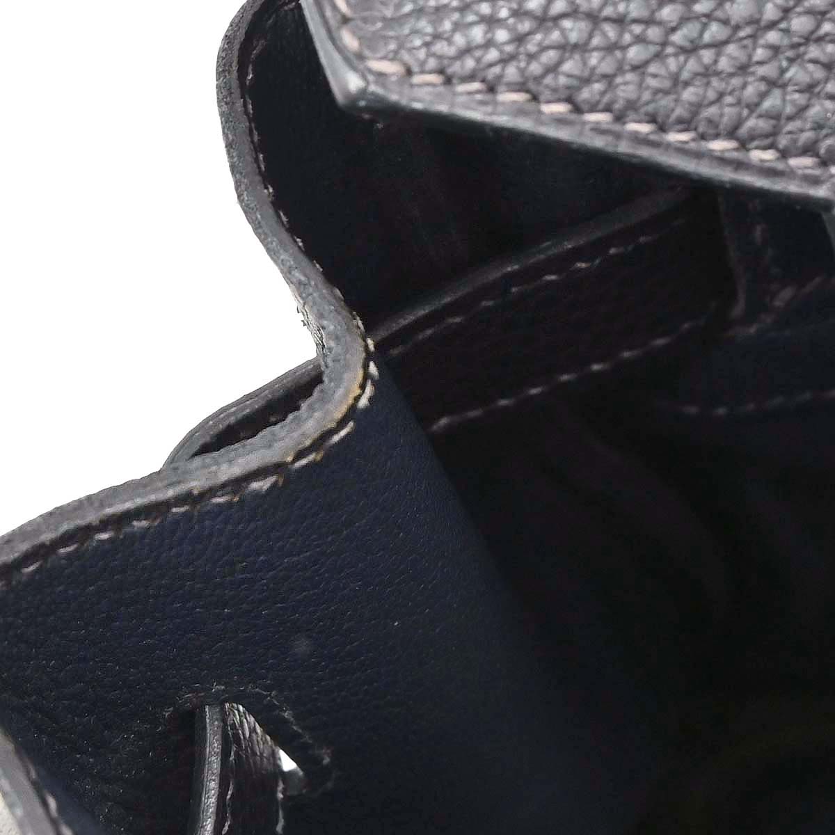Hermes Blue Indigo Togo Birkin 35 Handbag