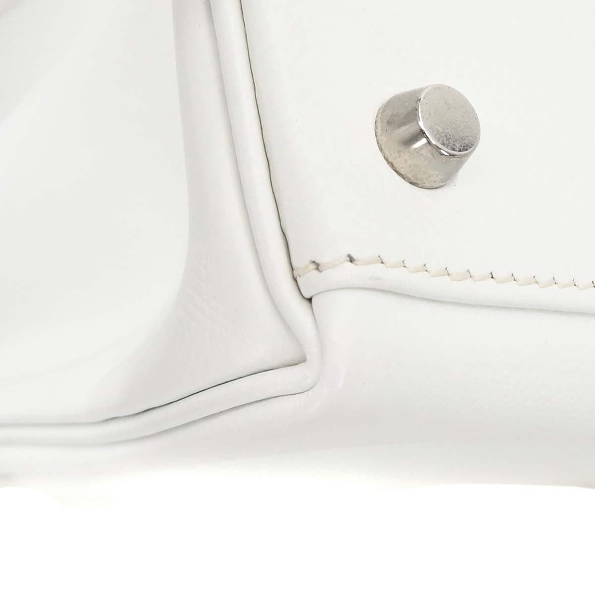 Hermes White Epsom Kelly 28 Retourne 2way Shoulder Handbag