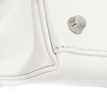 Hermes White Epsom Kelly 28 Retourne 2way Shoulder Handbag